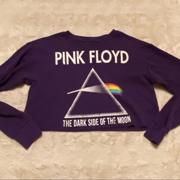 Pink Floyd Small Purple Crop Thermal - Picture 6 of 8